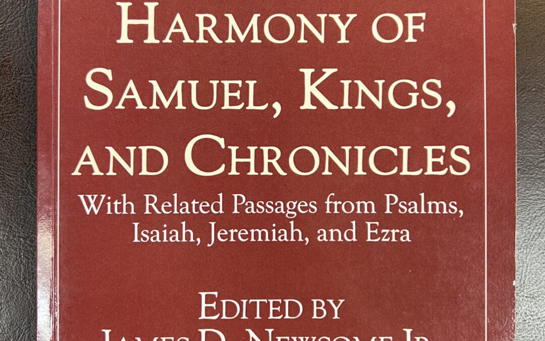 Synoptic Harmony: Unveiling Biblical Histories with James D. Newsome’s Masterpiece